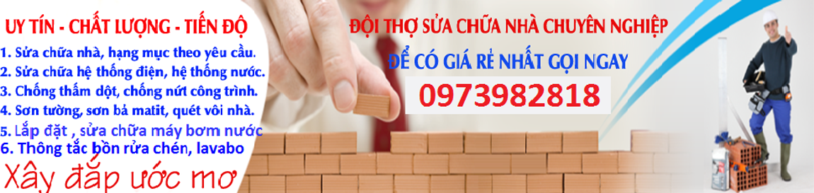 dịch vụ sửa nhà tại TPHCM