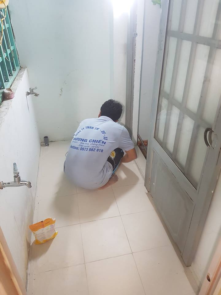 chống thấm nhà vệ sinh Thợ chống thấm tại quận 12