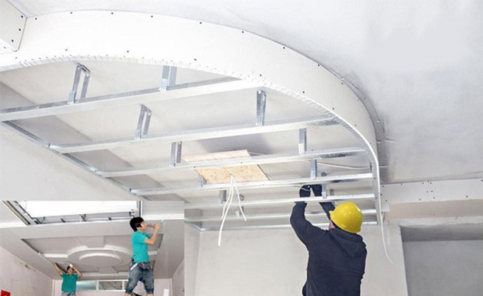 Thi công thạch cao tại Quận 2