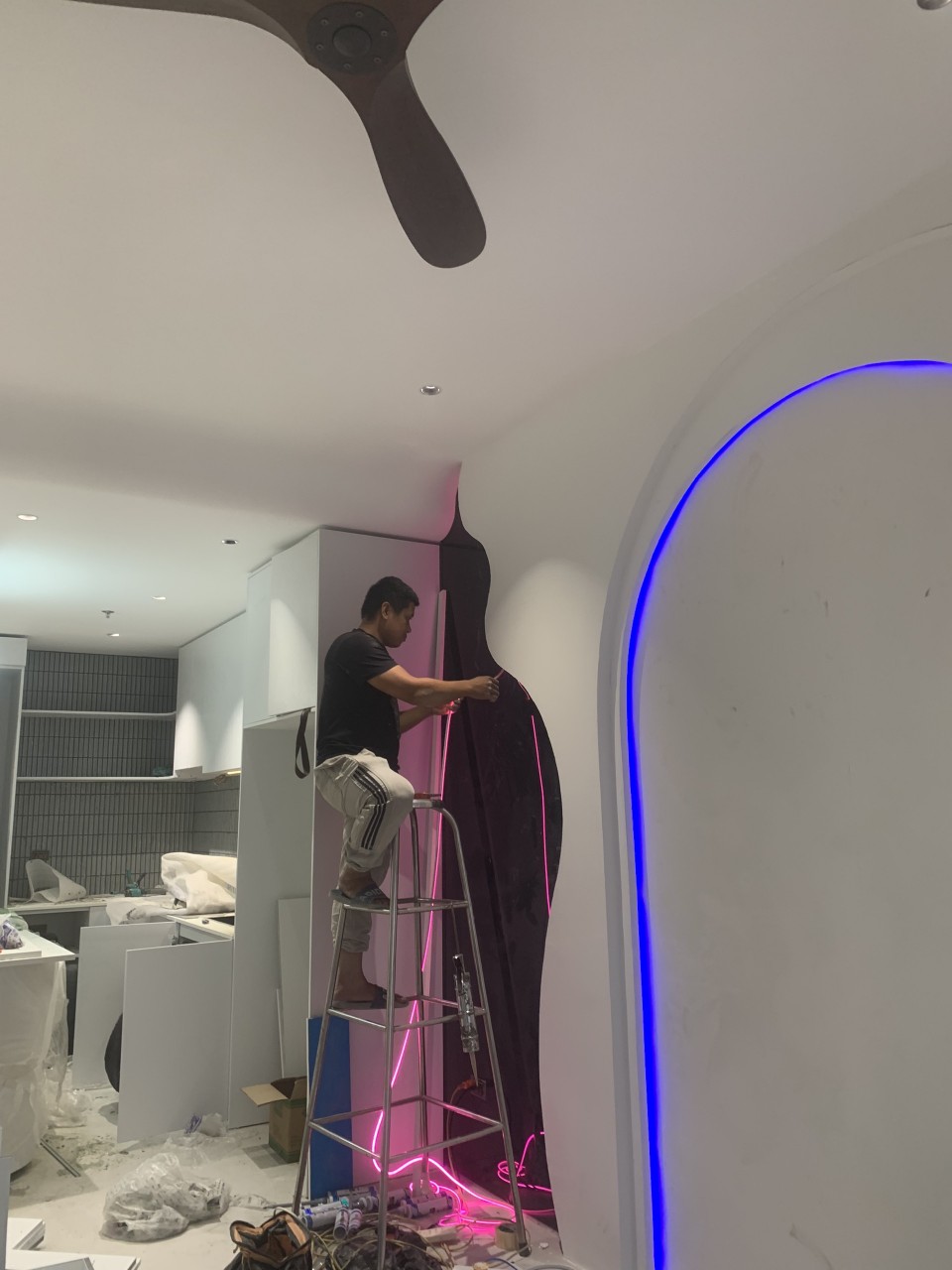 Thi công thạch cao tại Quận 2