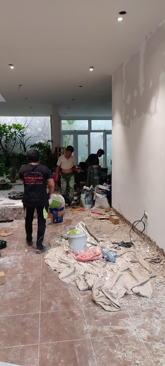 thợ sơn sửa lại nhà tại quận 12