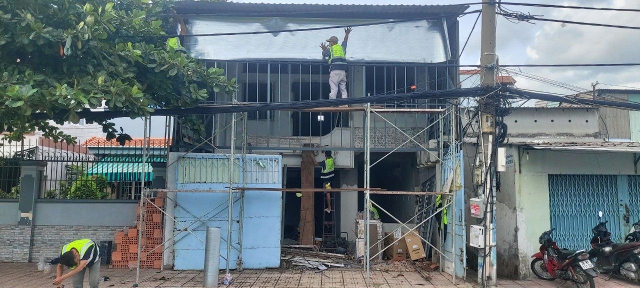 báo giá sửa nhà tại Dĩ An