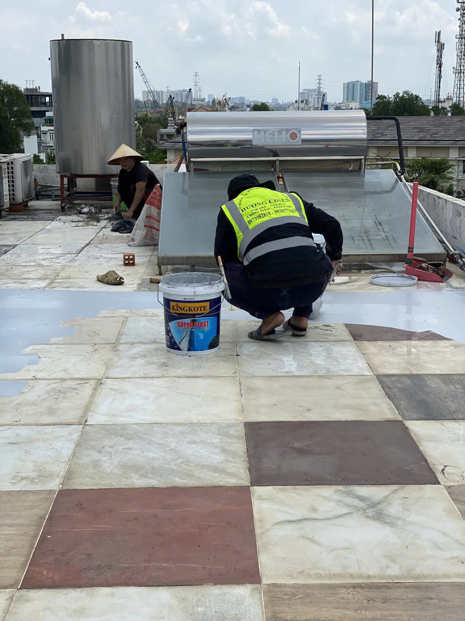 Chống Thấm Sân Thượng Tại Quận 4