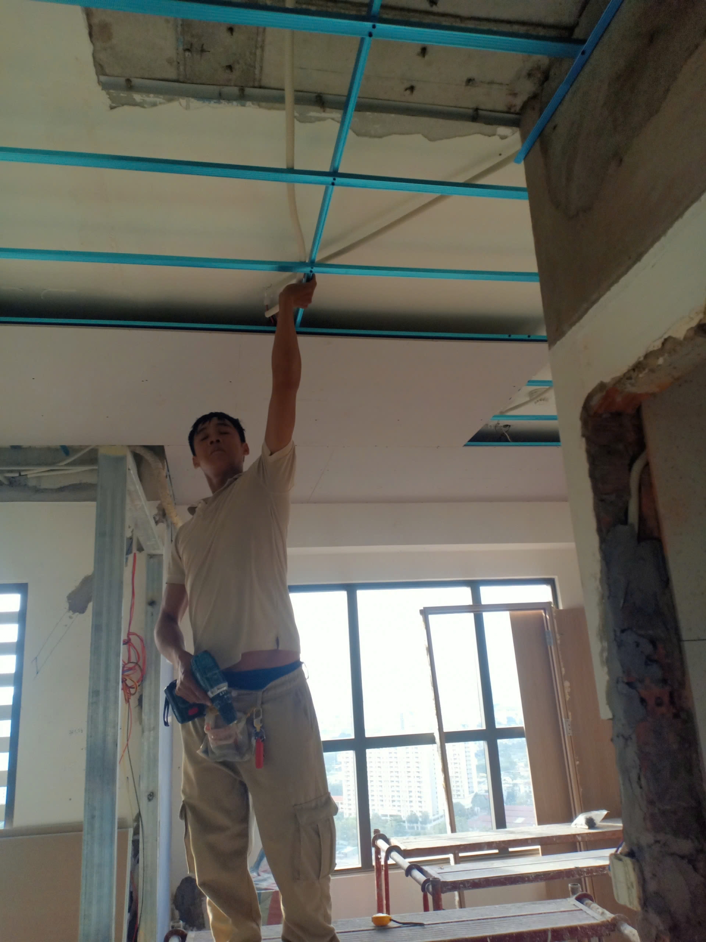 Thi công thạch cao tại Tân Bình