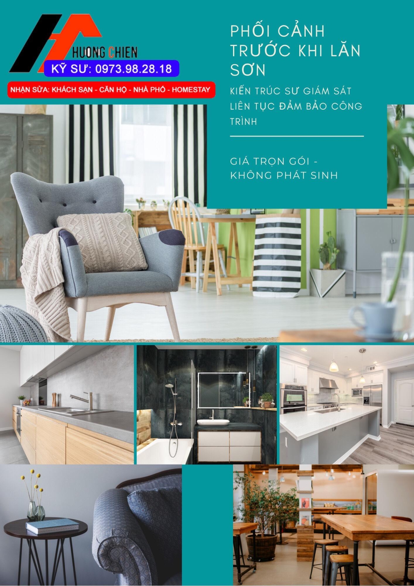 Sơn căn hộ chung cư tại B&igrave;nh T&acirc;n