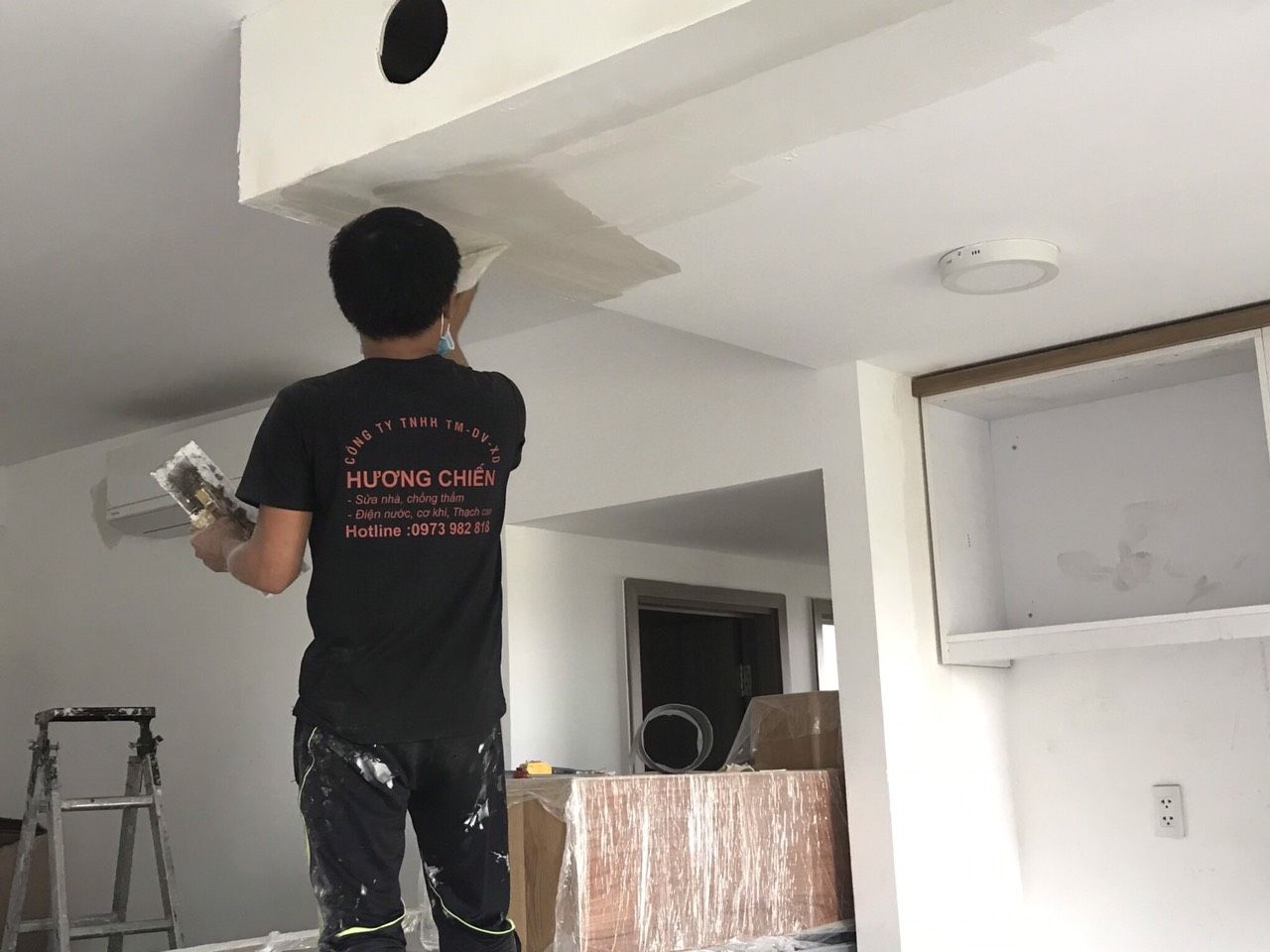 sơn mới nhà chung cư tại TPHCM