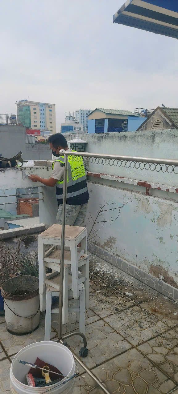 Thợ sơn căn hộ chung cư tại Tân Bình
