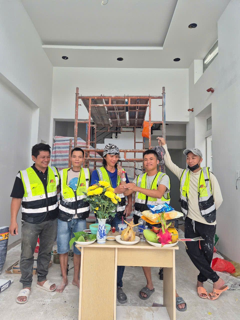 sơn mới nhà chung cư tại TPHCM