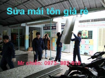 Chống dột mái tôn TPHCM