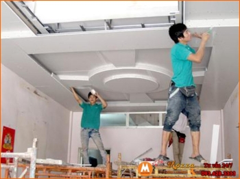 Thợ làm thạch cao tại gò vấp- Đóng trần thạch cao. 0973982818
